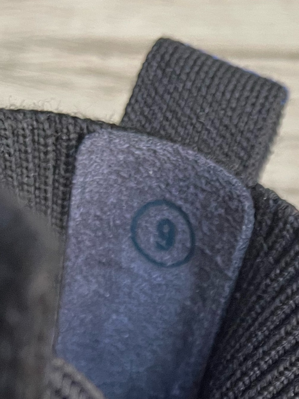 Rothy's The Laced Lug Boot In Black Onyx Adjustable Knit Merino Wool Blend SZ 9 - Picture 6 of 16
